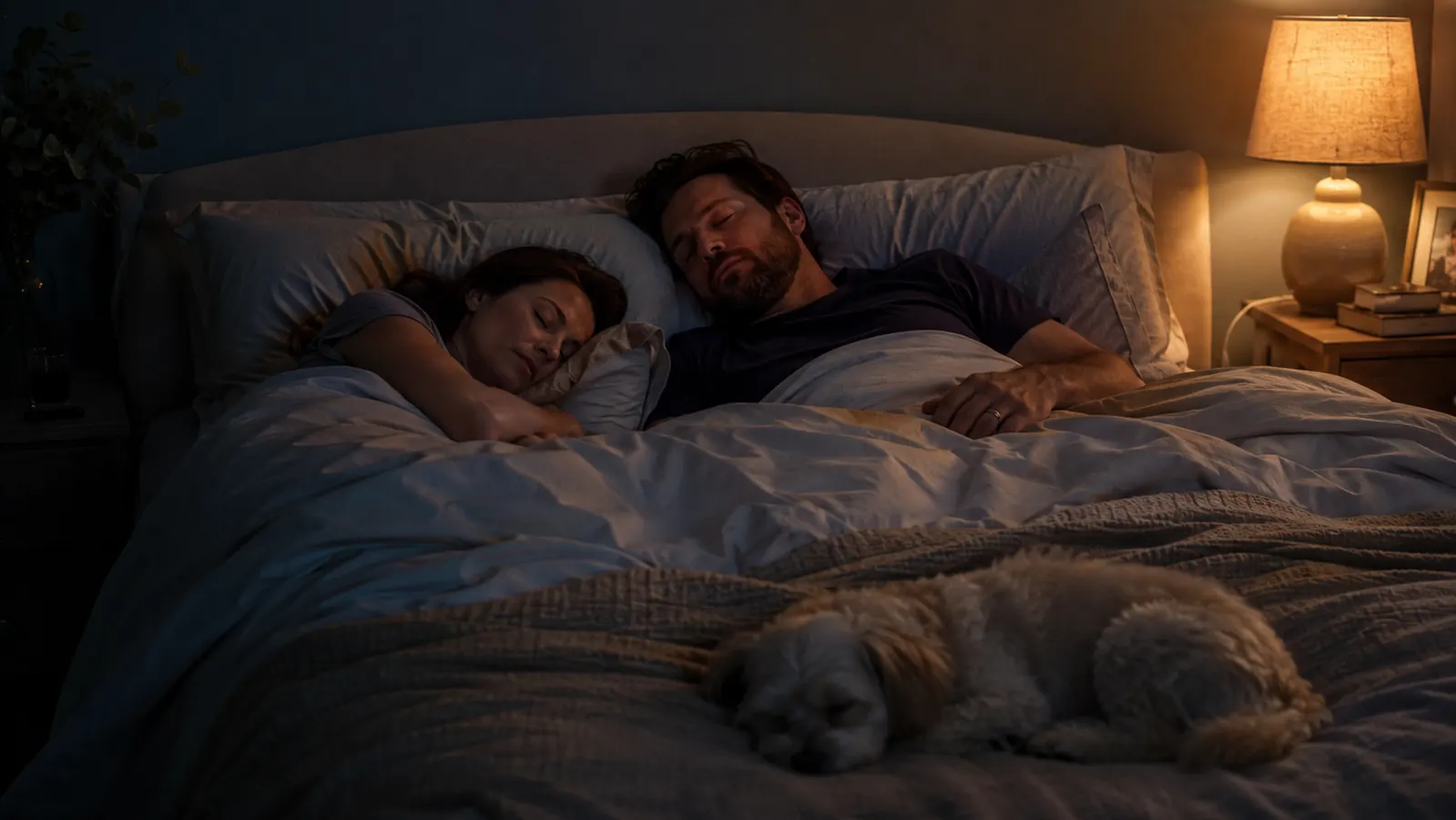 The Night the Dog Started Sleeping in the Kids' Room Because of My Snoring